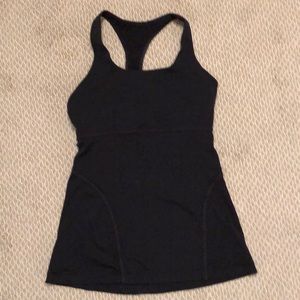Lululemon Black Racerback Top